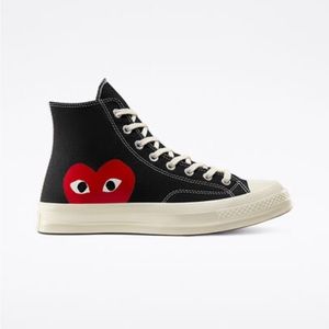 24 HOUR SALE ❤️ Converse x Comme des Garçons PLAY Chuck 70 size 7.5 M / 9.5 W